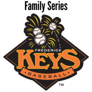 Family Series: Frederick Keys Baseball logo.