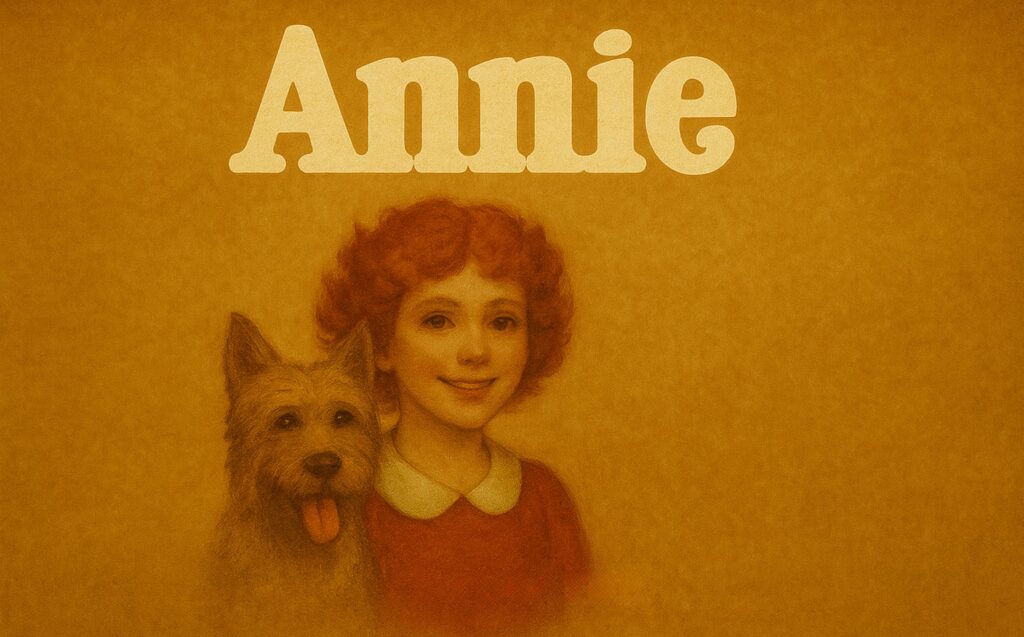 Landless Theatre Company presents Annie musical at New Spire Arts featuring Annie and Sandy
